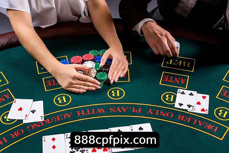 Mesa de Blackjack 888cpf